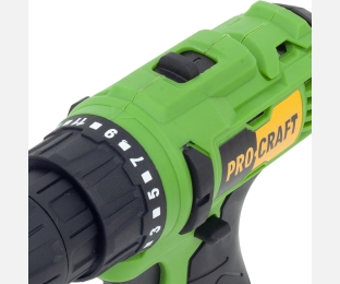 Wiertarko-wkrętarka akumulatorowa Procraft PA12Li Compact