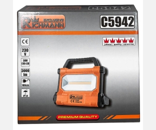 Richmann LAMPA HALOGENOWA 30W COB LED 3000lm C5942