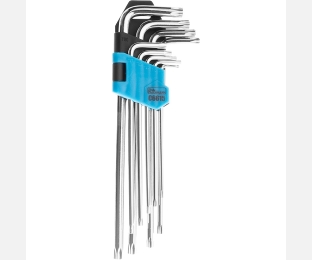 Corona zestaw kluczy TORX T10-T50 z otworem extra długie C6615